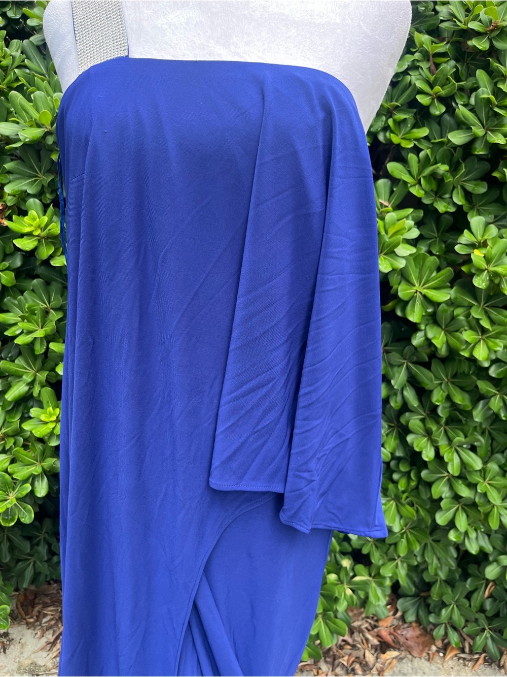 R&M Richards Royal Blue Jumpsuit Size 16 Women’s - Picture 3 of 5
